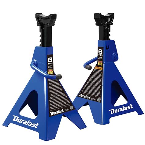 Pro-Lift Double-Pin <b>Jack</b> <b>Stands</b> (Set of 2) This set of two Pro-Lift <b>jack</b> <b>stands</b> comes with a 3-ton weight rating, suitable for small and mid-size cars. . Jack stands duralast